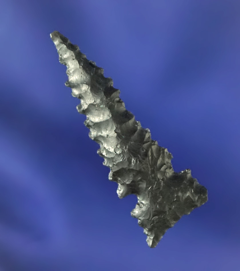 Excellent serrations on this 1 1/4" Western U.S. Sidenotch  and nice condition.