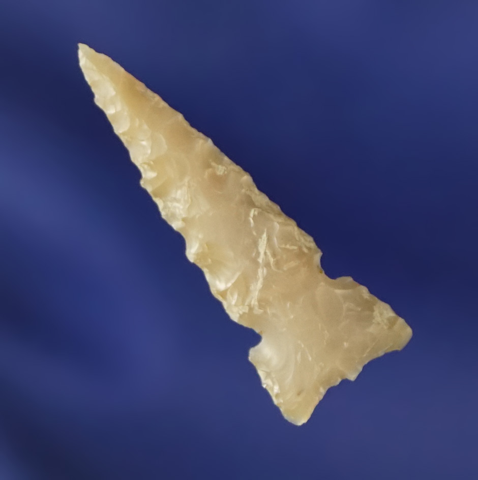 Excellent style on this 1" Sidenotch that is delicately made found near the Columbia River.