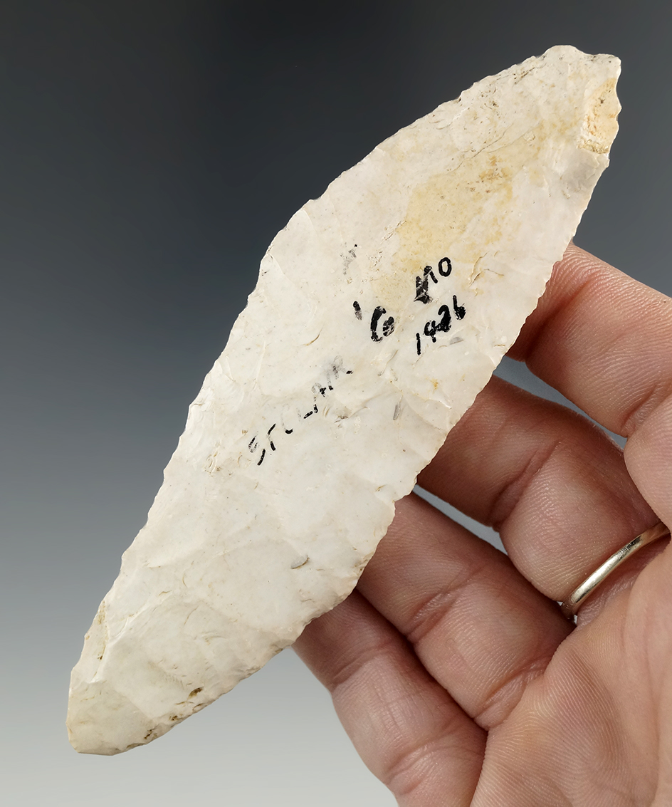 4 5/16" Harahey Knife found in St. Clair Co., Missouri.