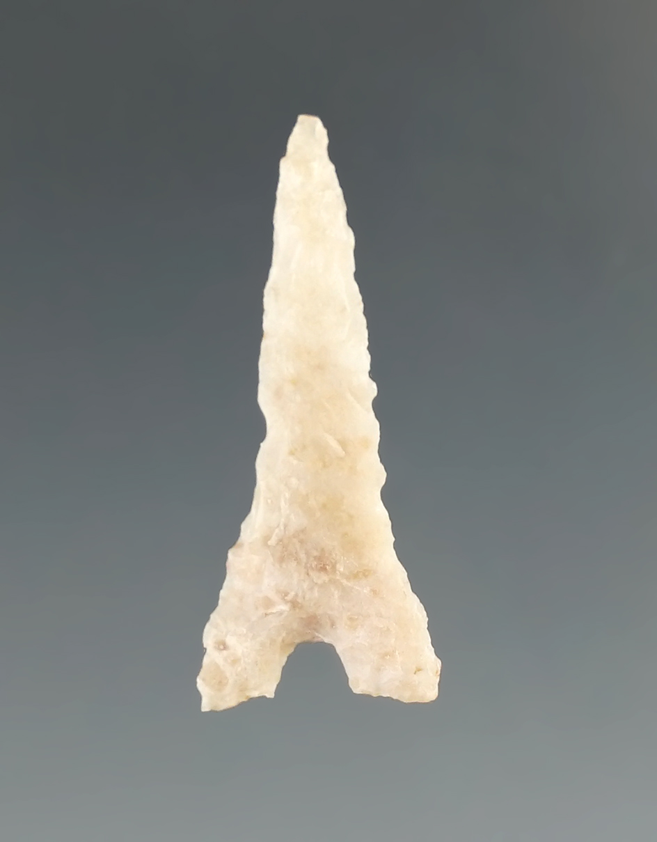 1" Garza point found in Texas. Ex. Charles Shewey.