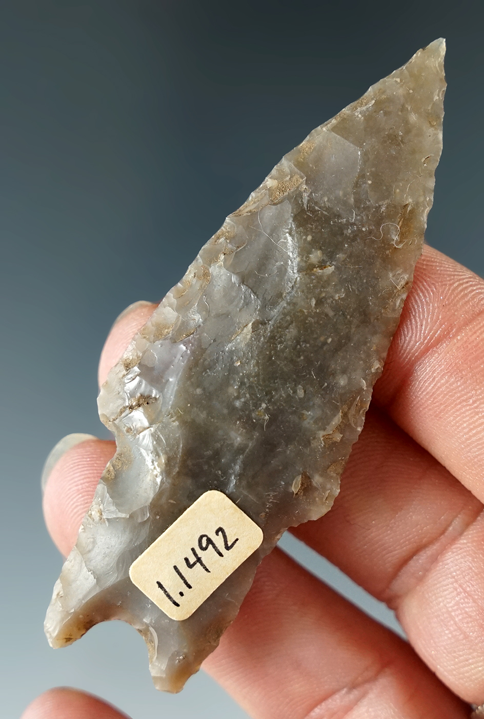 2 7/8" Pedernales points found in Texas.