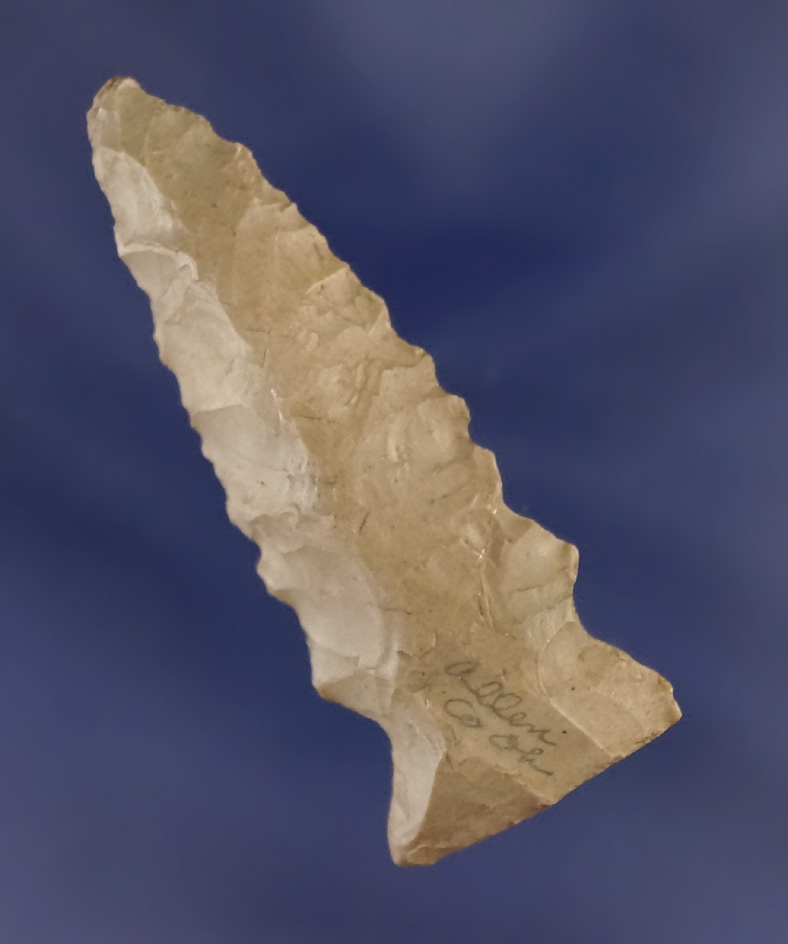 2" Fishspear point found in Allen Co.,  Ohio.