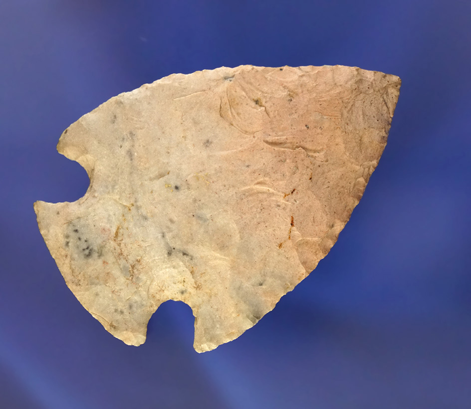 2 11/16" classic style Snyders Hopewell found in Dade Co.,  Missouri.