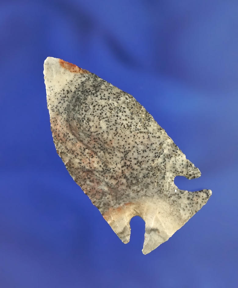 Nice! Thin and well made, beautiful material classic style. 1 7/8" Intrusive Mound point - Ohio.