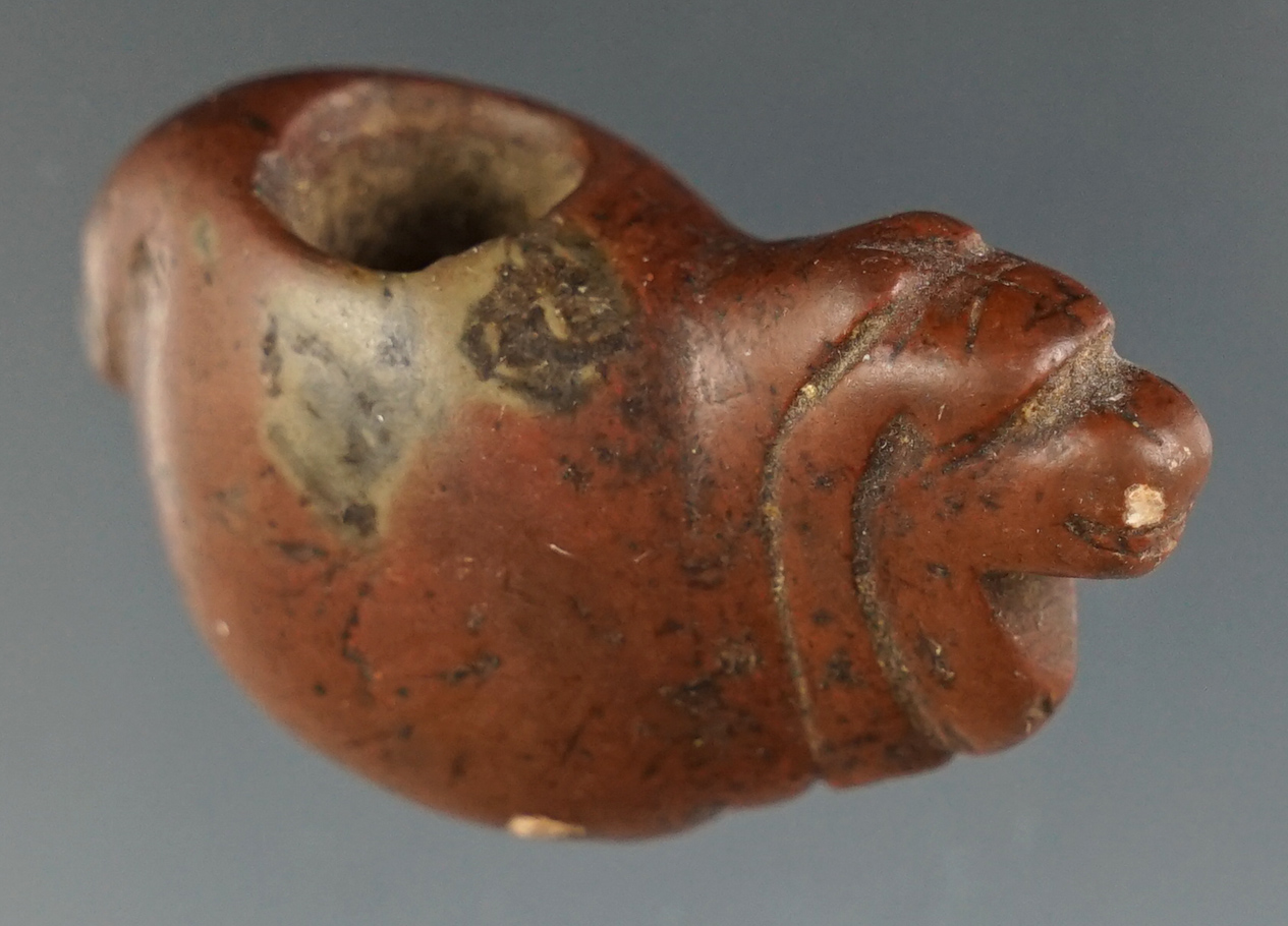 1 3/4" miniature Alpaca Canopa found in Peru.