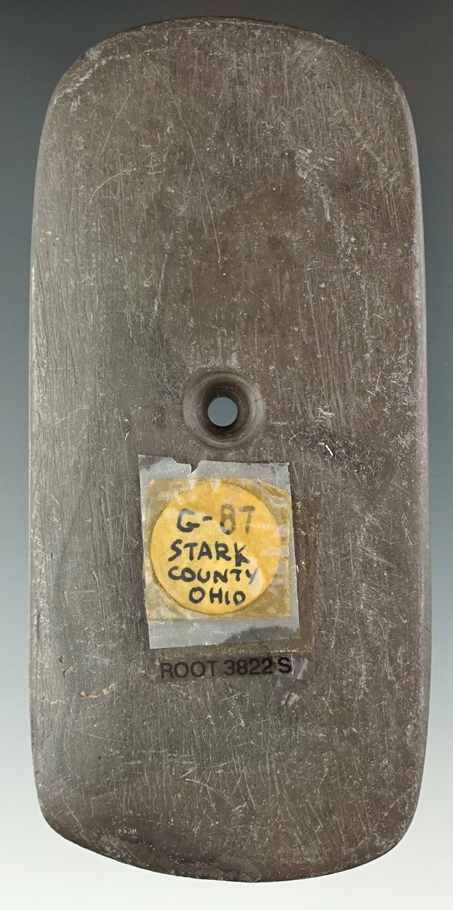 4 3/8" Hopewell Pendant - Stark Co., Ohio. Ex. Stuart Snyder, William Warder, B.W. Stevens