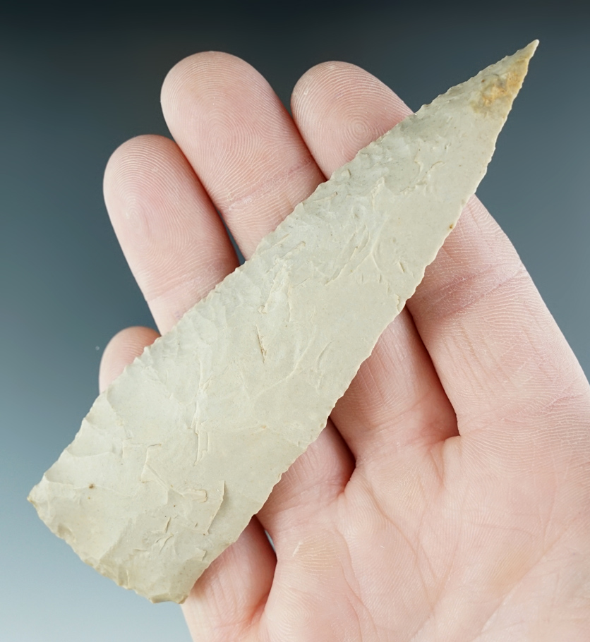 4 3/8" Friday Knife found near Brady, Central Texas in 1965 by Shae Congor.