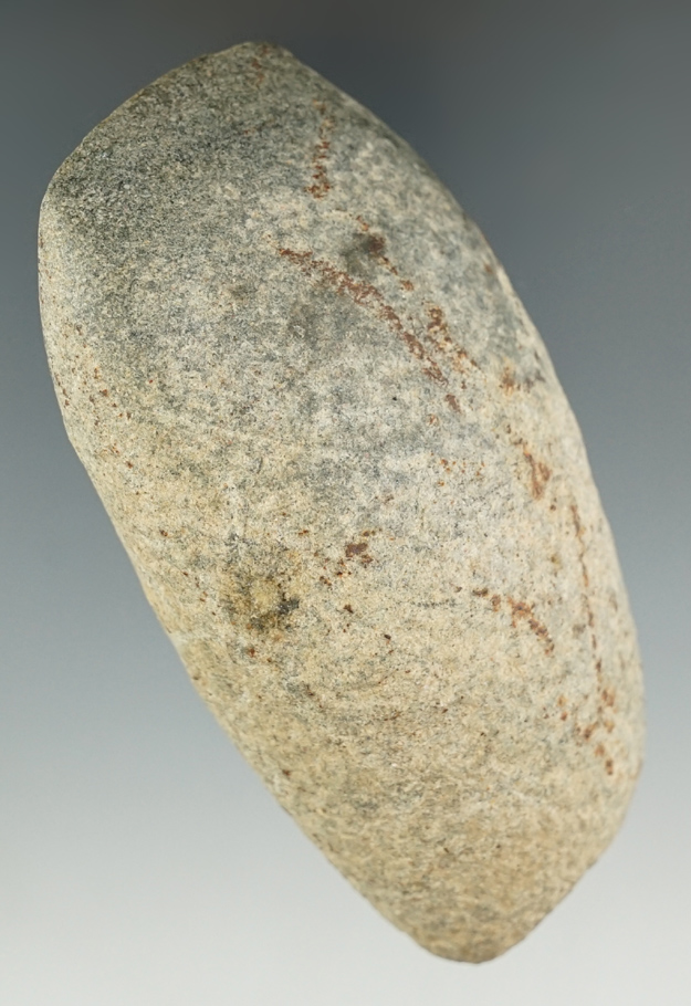 4 3/4" Hardstone Celt found in Coshocton Co., Ohio. Ex. Dean Richard, Danny Brenneman.