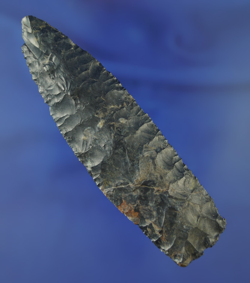 4 9/16" Coshocton Flint Knife found in Ohio.