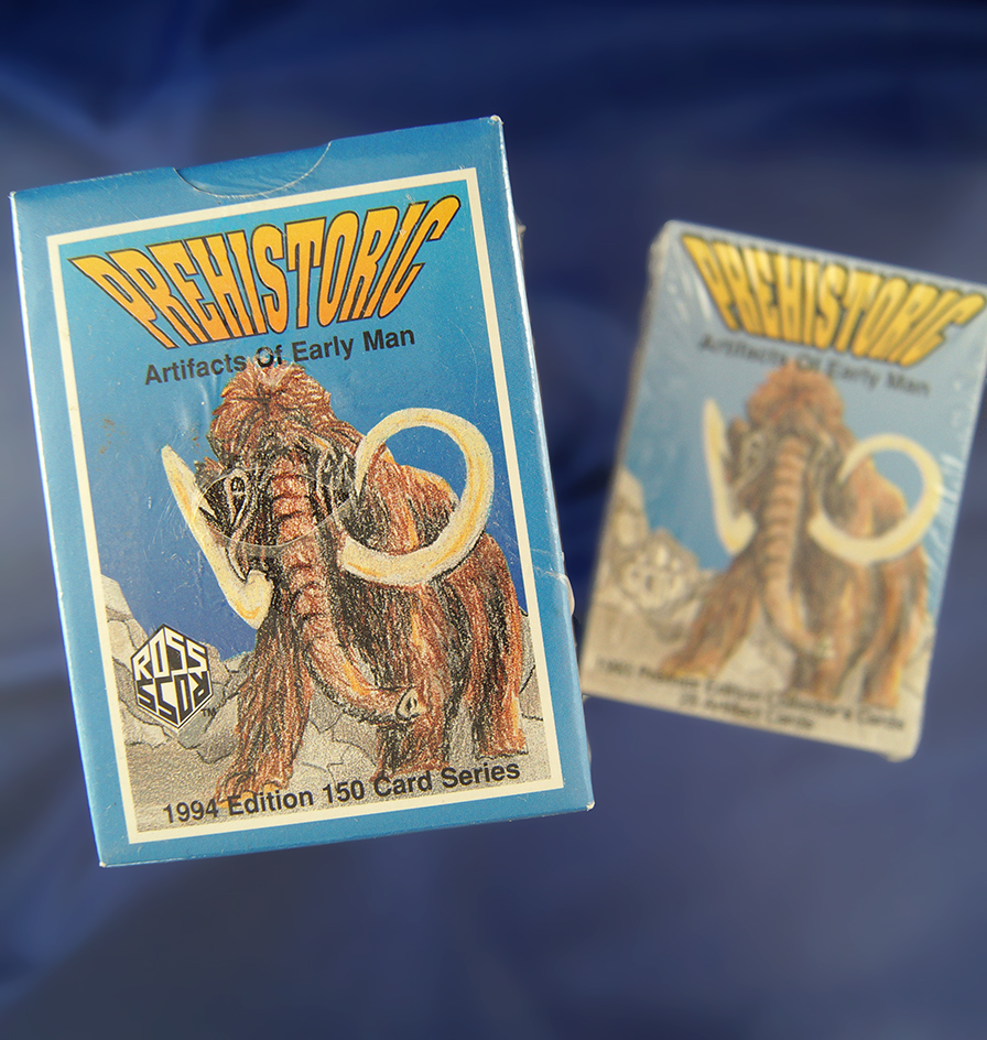 Set of Ross collector cards from 1993 and 1994. 175 cards total.