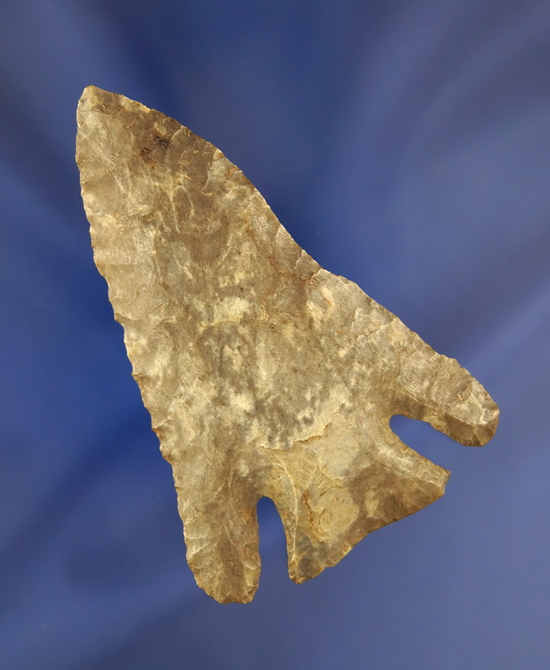 3" Lost Lake made from Fort Payne chert found in Adams Co., Ohio. Ex. Walter Nelson.