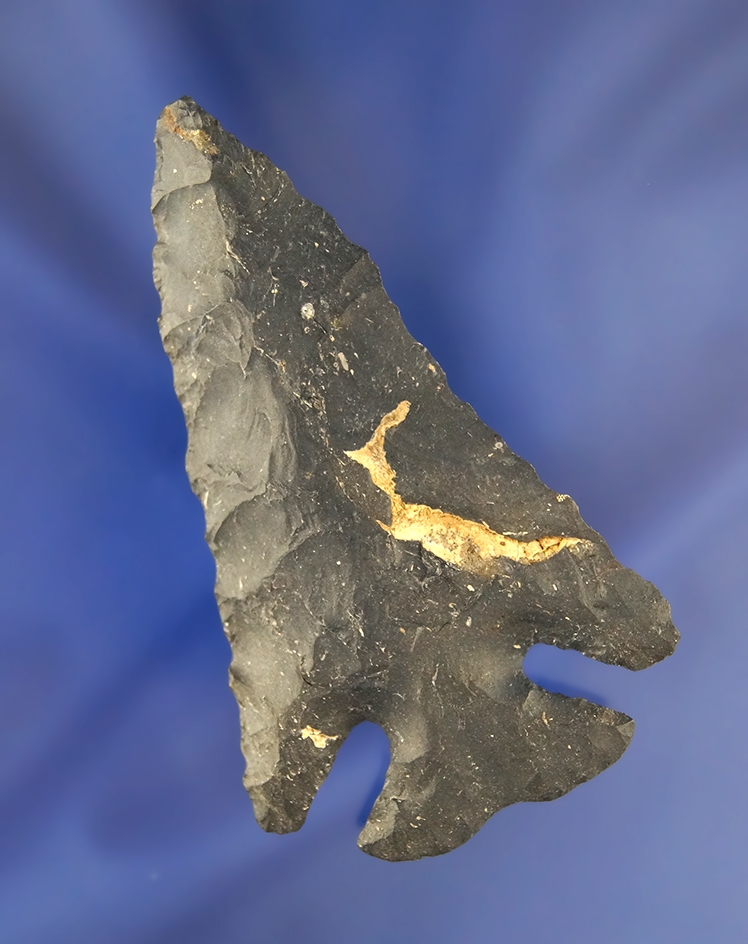 3" Notched Base Bevel found in Franklin Co.,  Ohio.