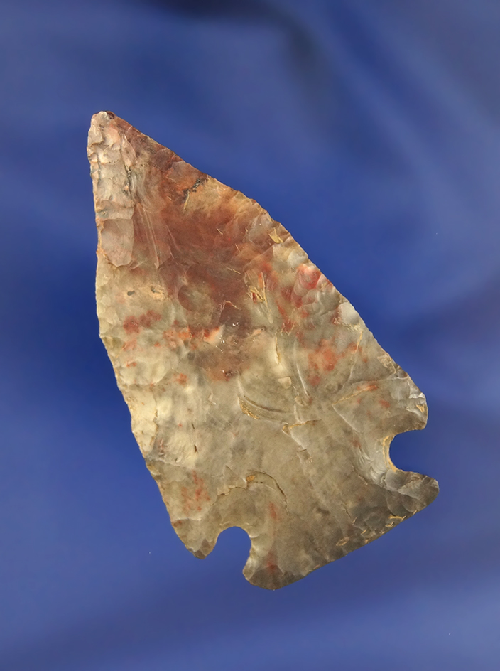 2 1/2" Pentagonal made from Nethers Flint, found in Ohio.