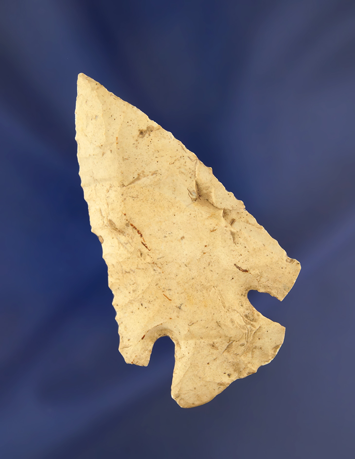 2 3/4" Archaic Thebes Bevel found in Ohio.