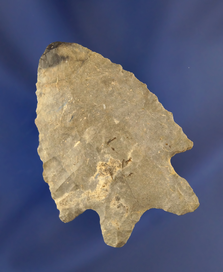 2 3/8" McCorkle Bifurcate made from Coshocton Flint found in Ohio.