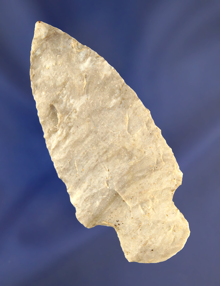 3 1/2" Coshocton Flint Adena. Found in northern Ashland Co., Ohio.