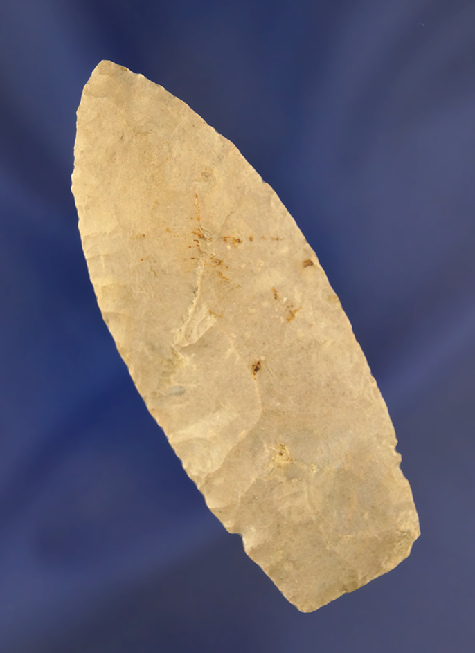 3 3/16" Paleo Lanceolate. Found in northern Ashland Co., Ohio.