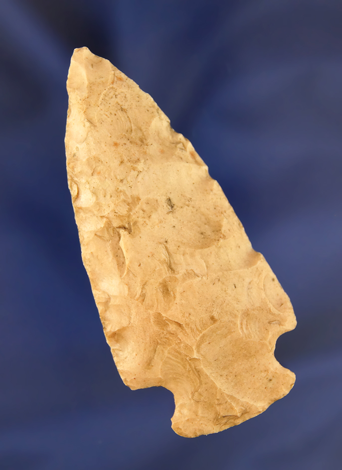 3 1/8" Flint Ridge Hopewell found in Richland Co., Ohio.