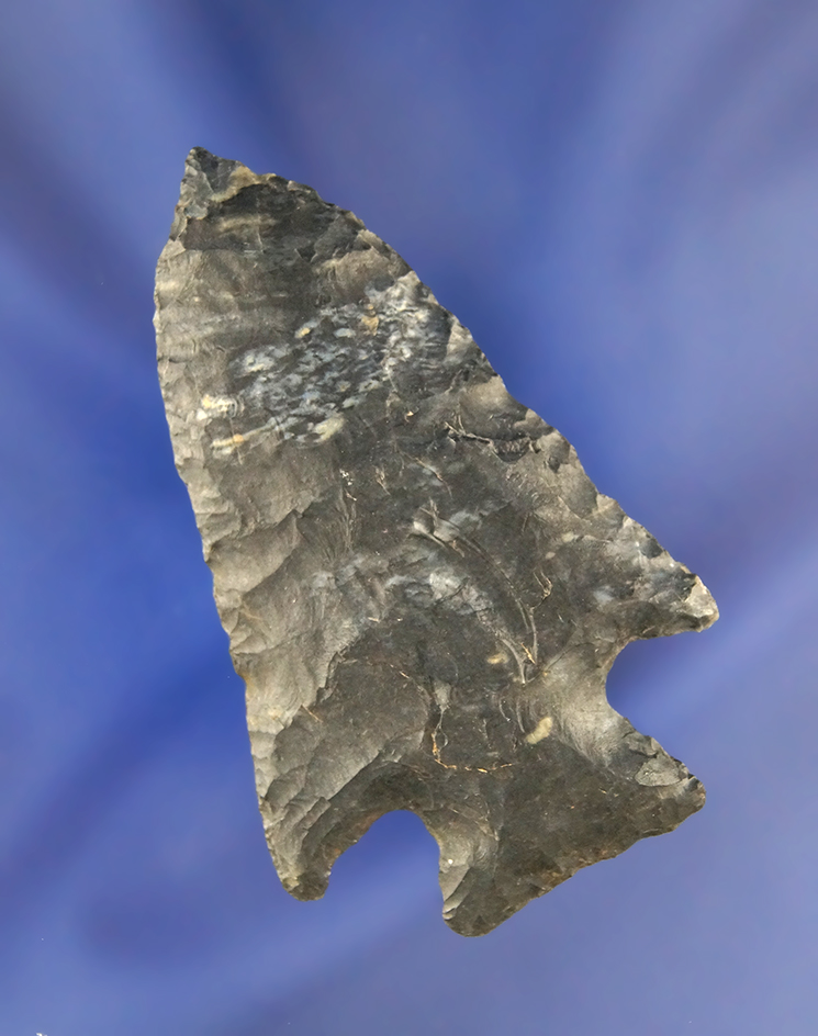 2 5/8" Coshocton Flint Cornernotch. Found in northern Ashland Co., Ohio.