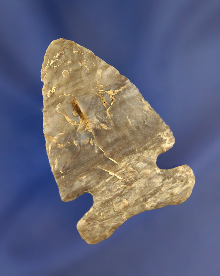 Well styled 2 5/16" Big Sandy Sidenotch. Found in northern Ashland Co., Ohio.