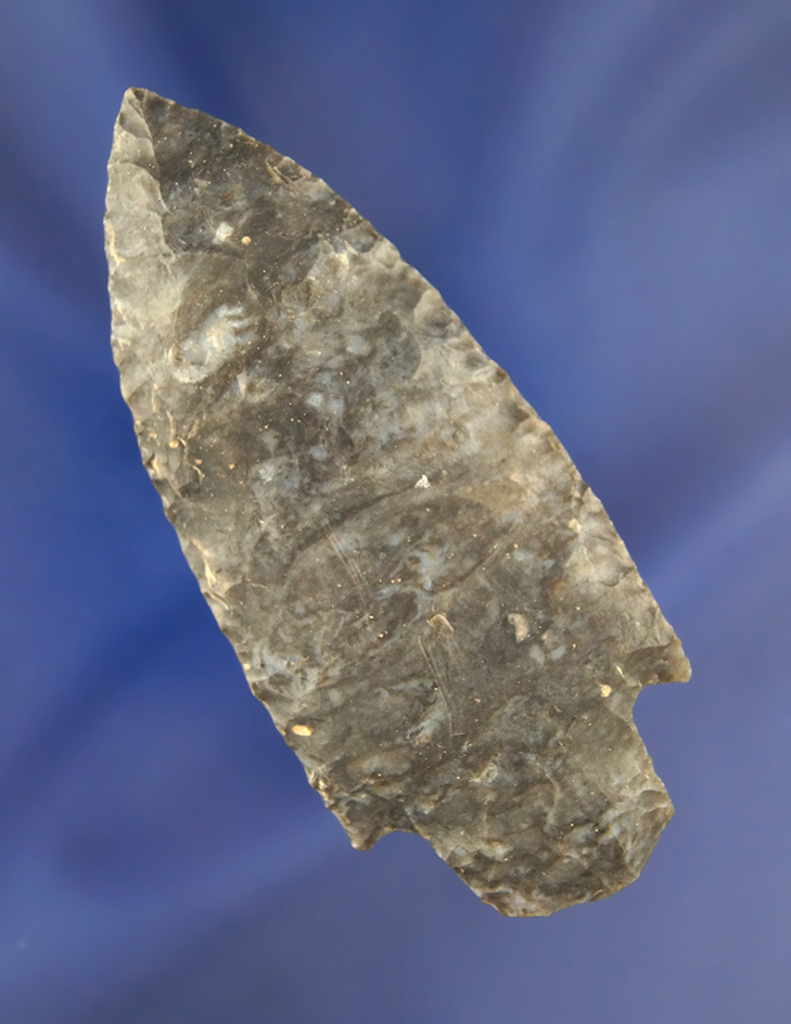 3 1/4" Coshocton Flint Adena. Found in northern Ashland Co., , Ohio.