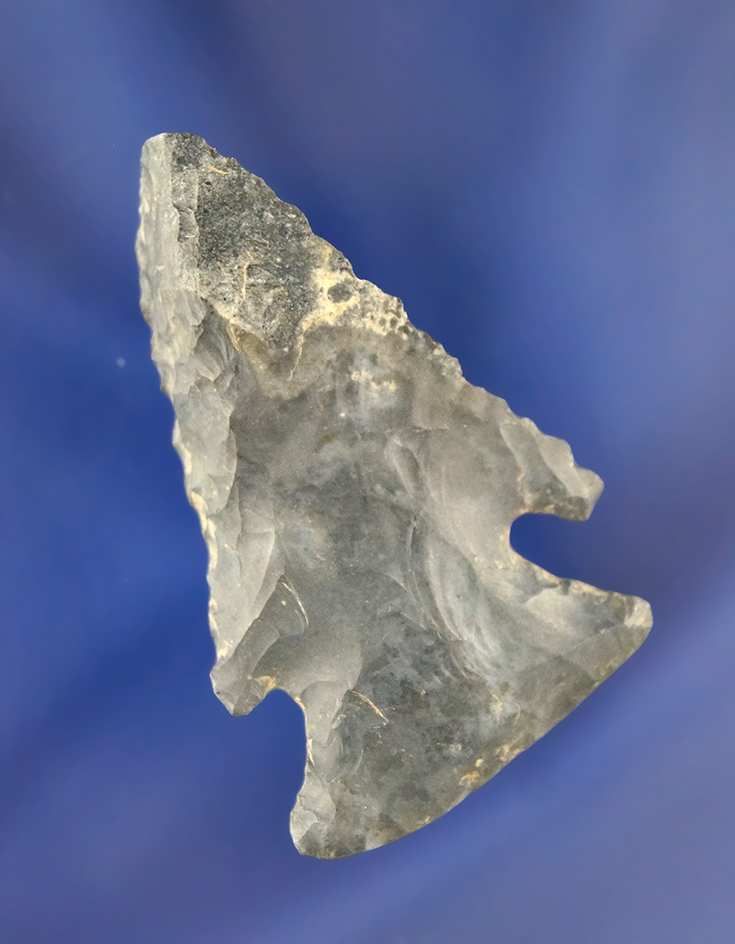 2" Coshocton Flint Archaic Bevel. Found in northern Ashland Co., Ohio.