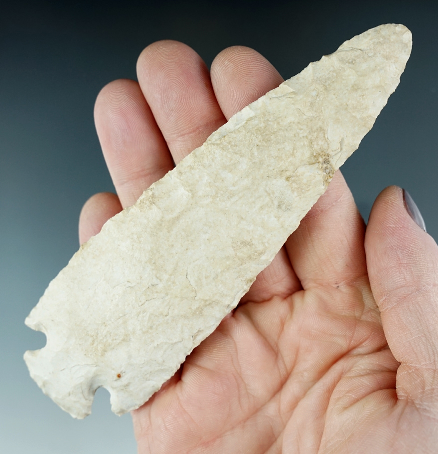 5 1/8" Cornernotch Knife found in Williamson Co., Texas.