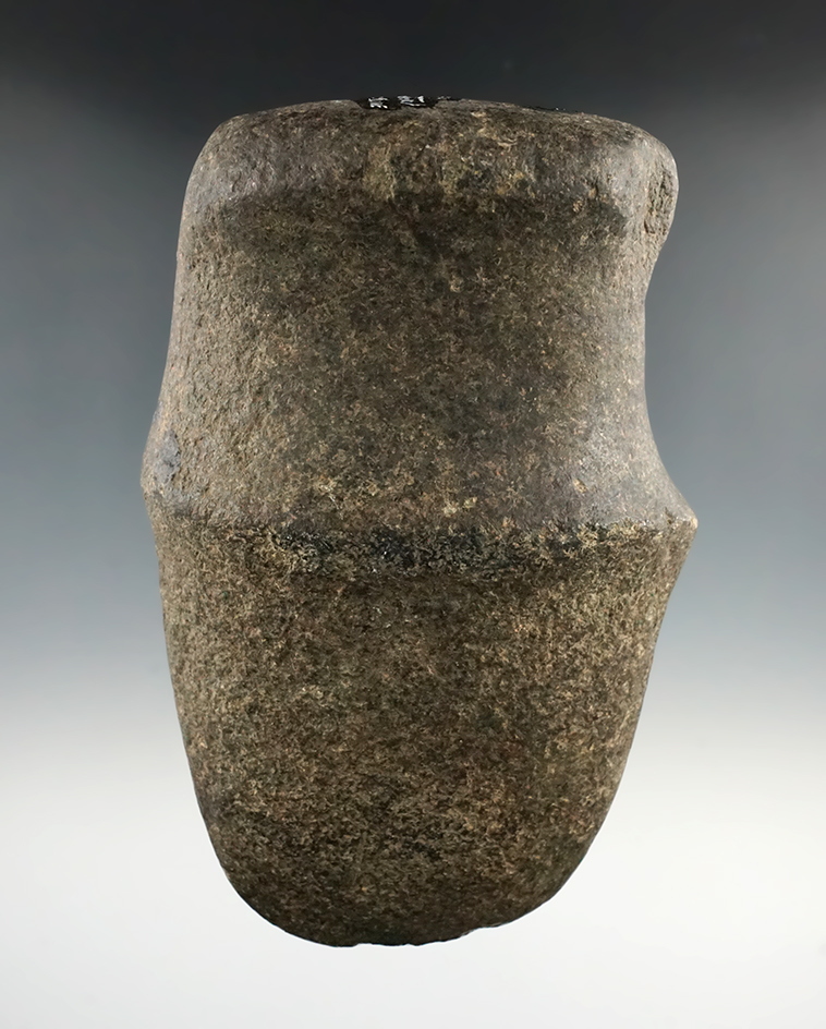 5 13/16" Long 3/4 Groove Axe found in Stark Co., Ohio.