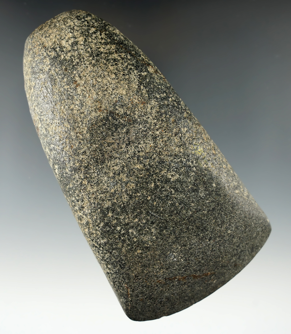 Well defined 5" Hardstone Celt in excellent condition, found in Ohio.