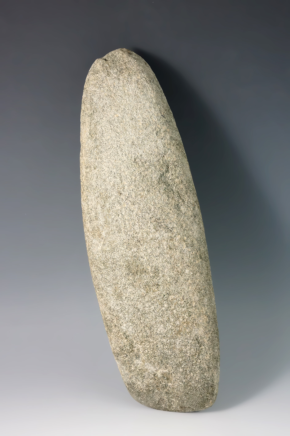 Large! Simply massive 11 5/8" Hardstone Tapered Poll Celt found in southern Ohio.