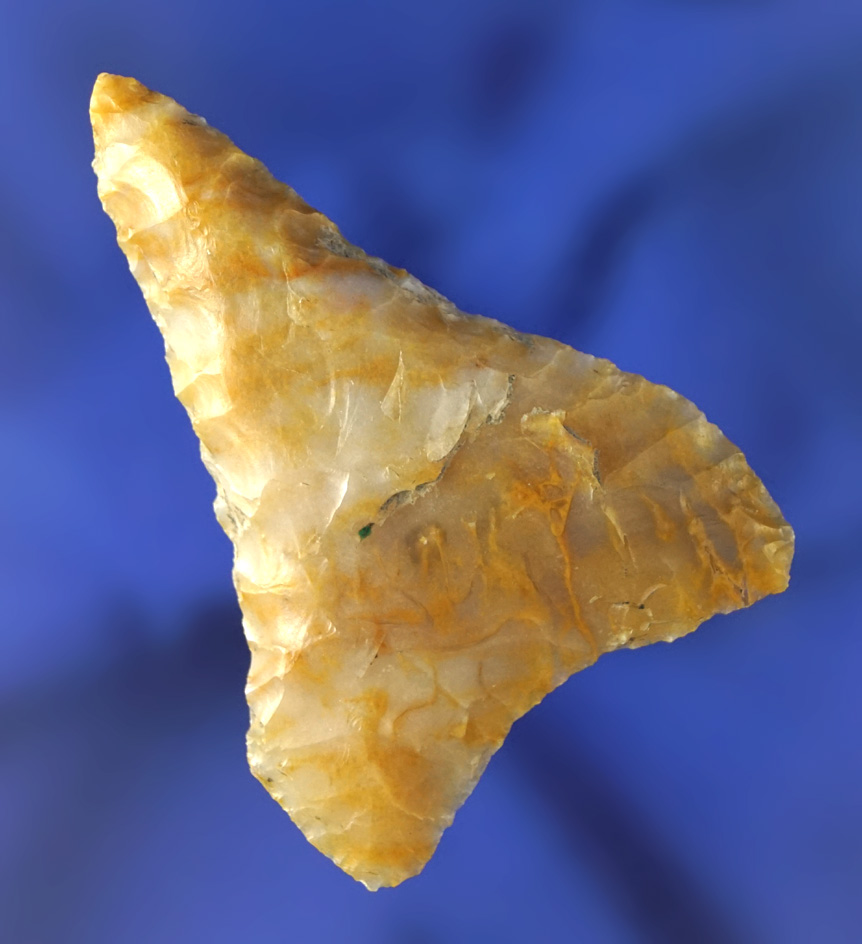 Nice styled and excellent material quality on this 2 3/16" Columbia Mule Ear Knife - John Byrd COA.