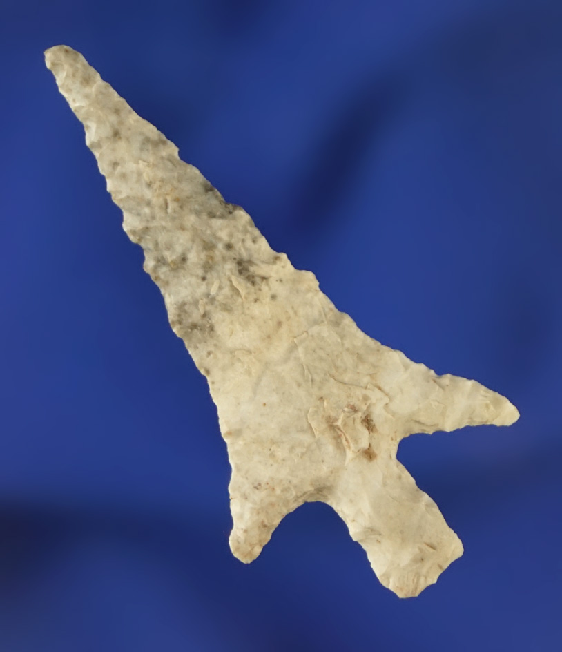 1 11/16" Stemmed Arrow point found in the southwestern U. S.
