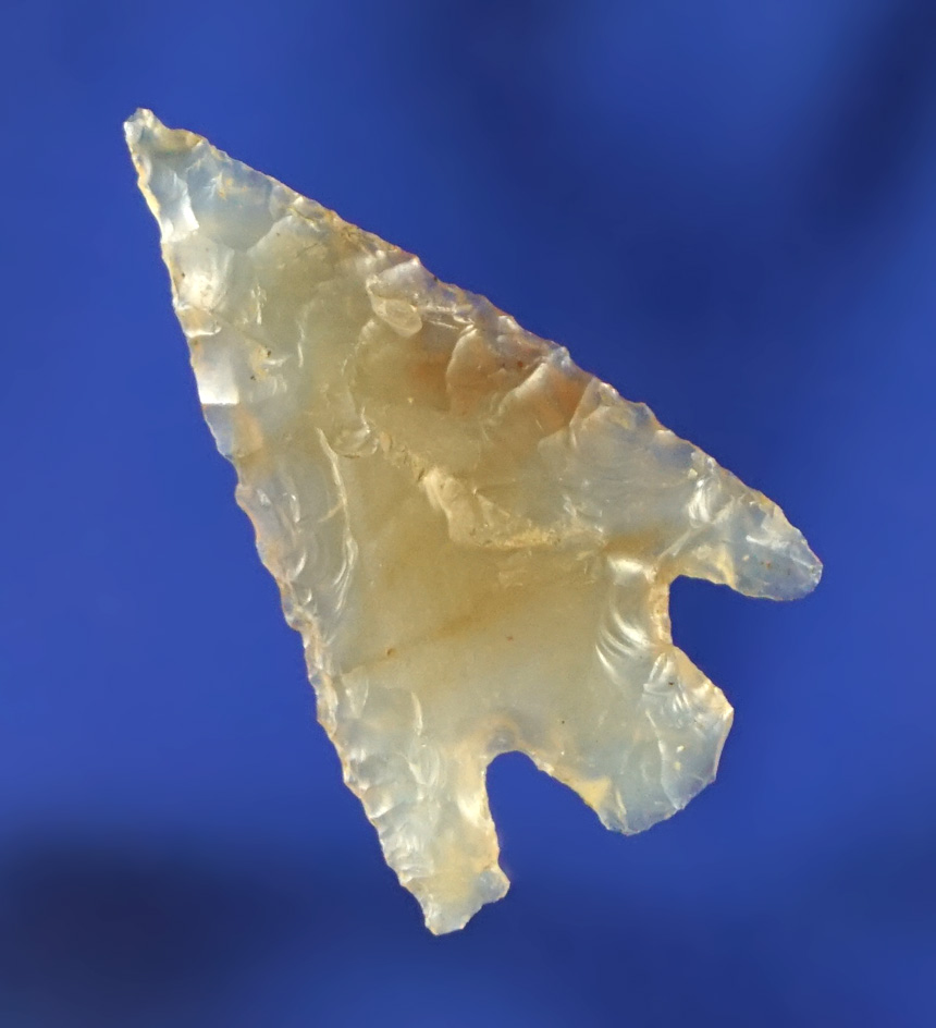 1" Columbia River Gempoint in very nice condition made from highly translucent agate.