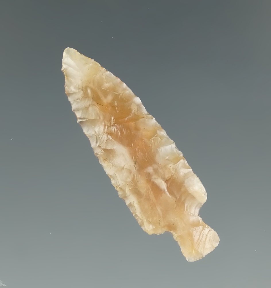 1 3/16" Dagger made from beautiful mottled gold Agate found near the Columbia River, WA.