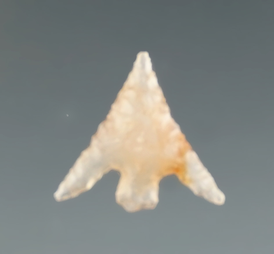 9/16" Columbia Plateau made from translucent Agate. Found in Oregon. Ex. Jim Hogue Collection.