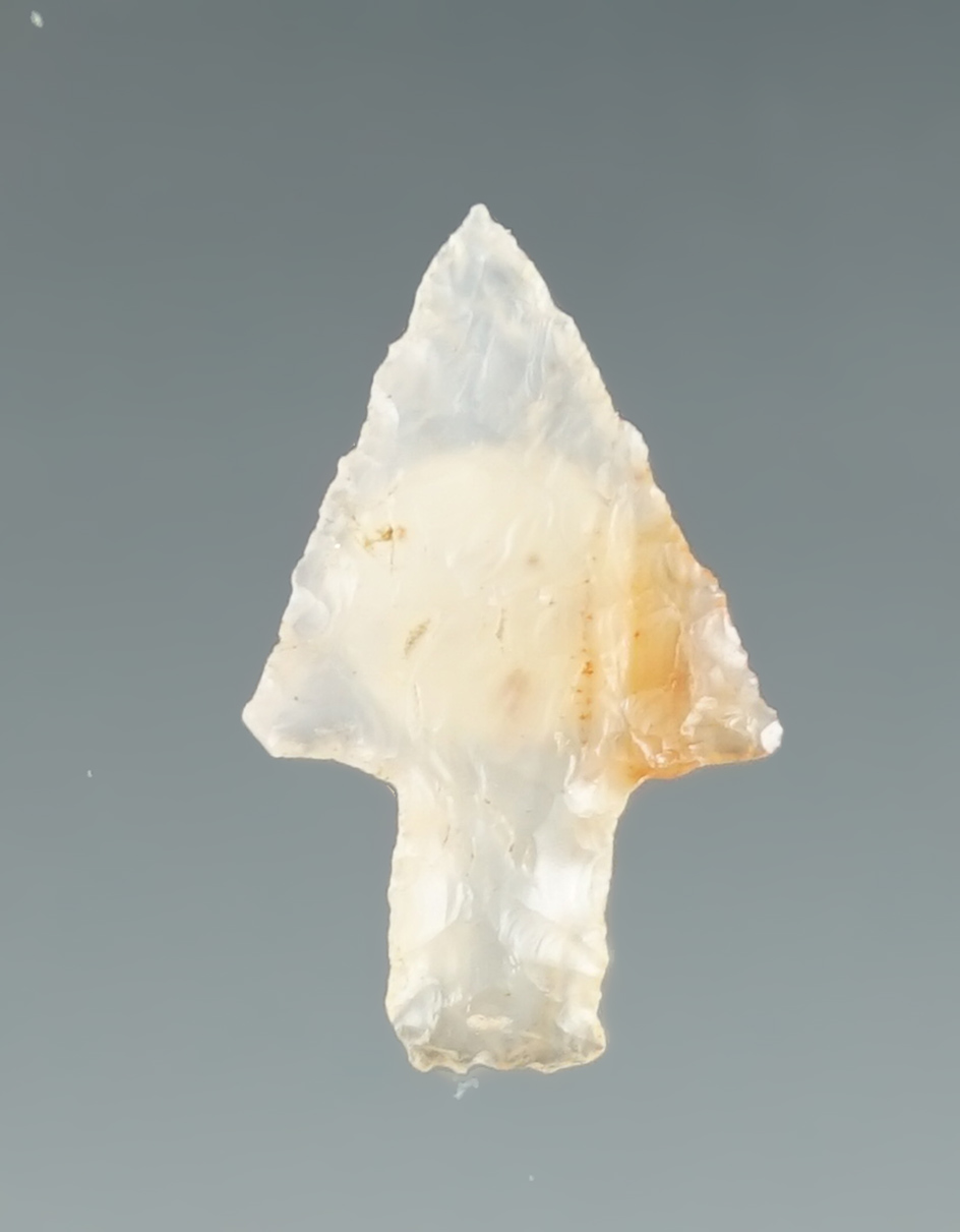 3/4" Wallula Gap made from attractive translucent Agate found near the Columbia River.