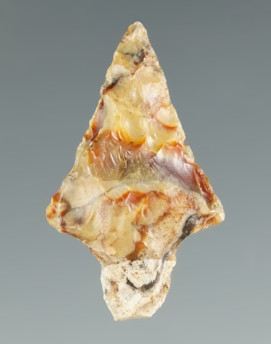 1 1/16" Rabbit Island made from beautiful multi colored material found near the Columbia River.