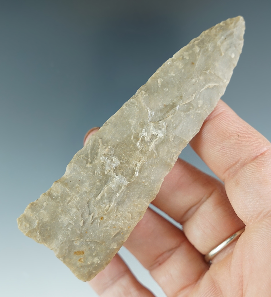 3 11/16" Gahagan Knife found near Austin, Texas. Ex. Jim Hogue.