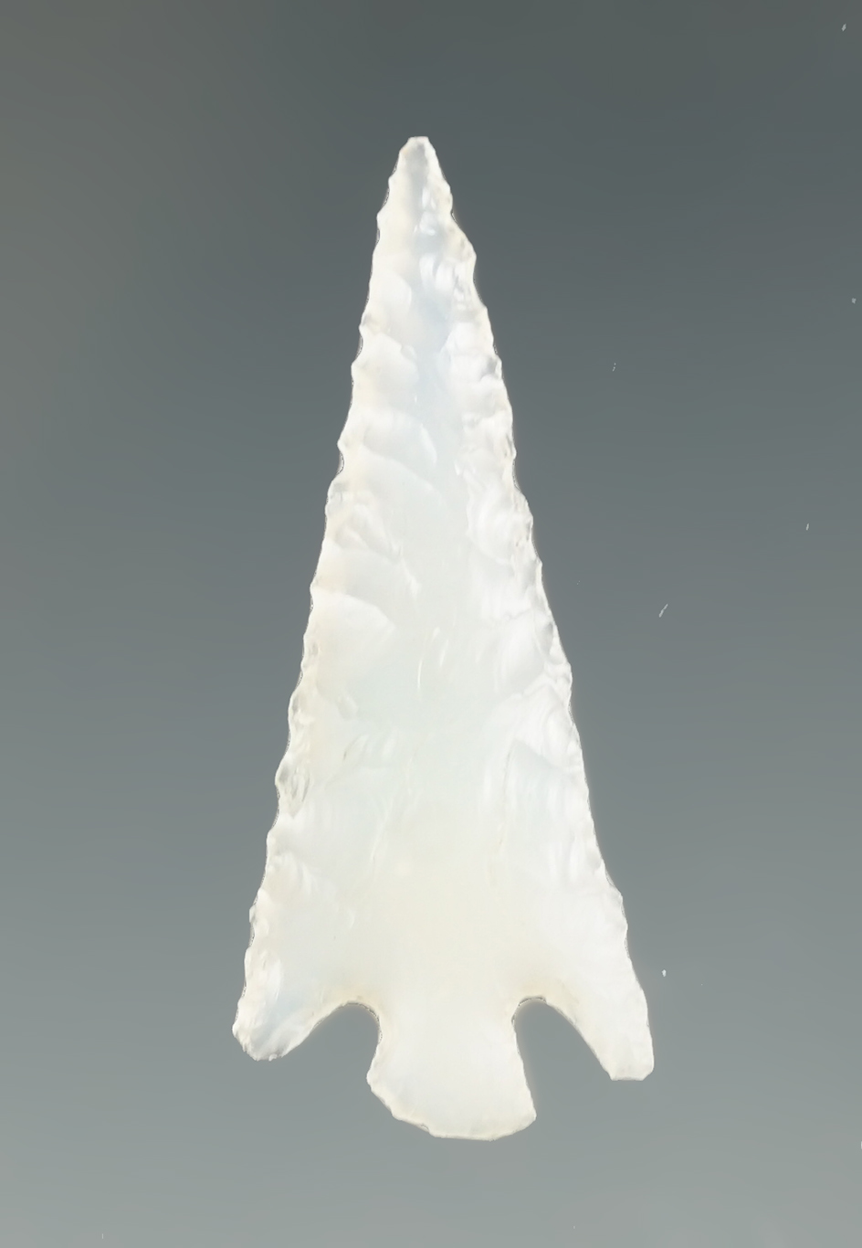 1 5/16" Rose Springs Cornernotch made from incredibly beautiful translucent Opalized Agate