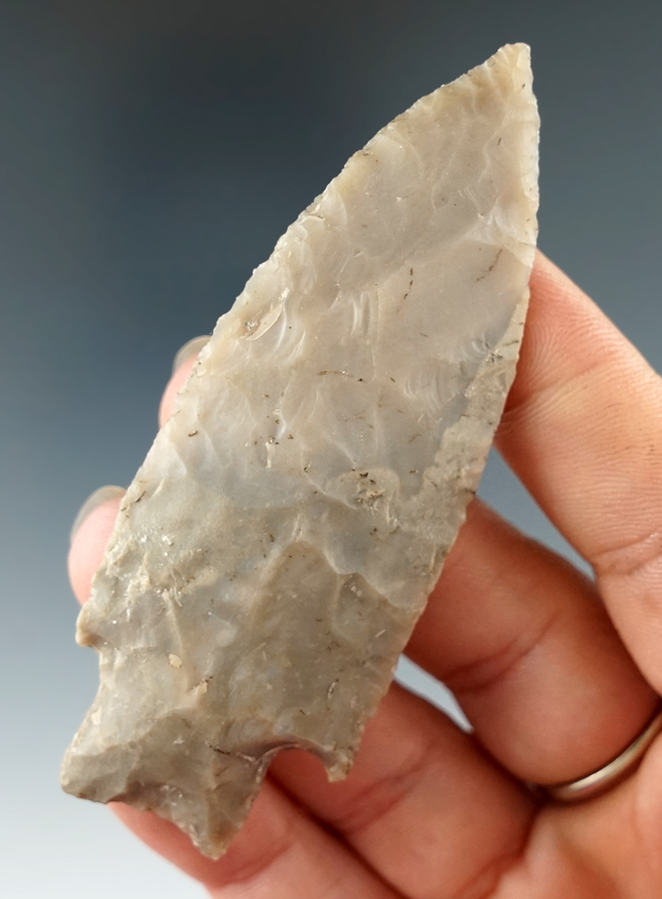 3 1/4" Marshall found in Pope Co., Texas. Comes with a Rogers COA.