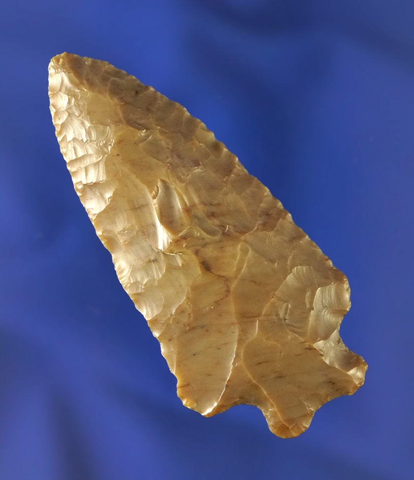 2 1/2" Jewel Flint Ridge Archaic Heavy Duty found in Richland Co., Ohio.