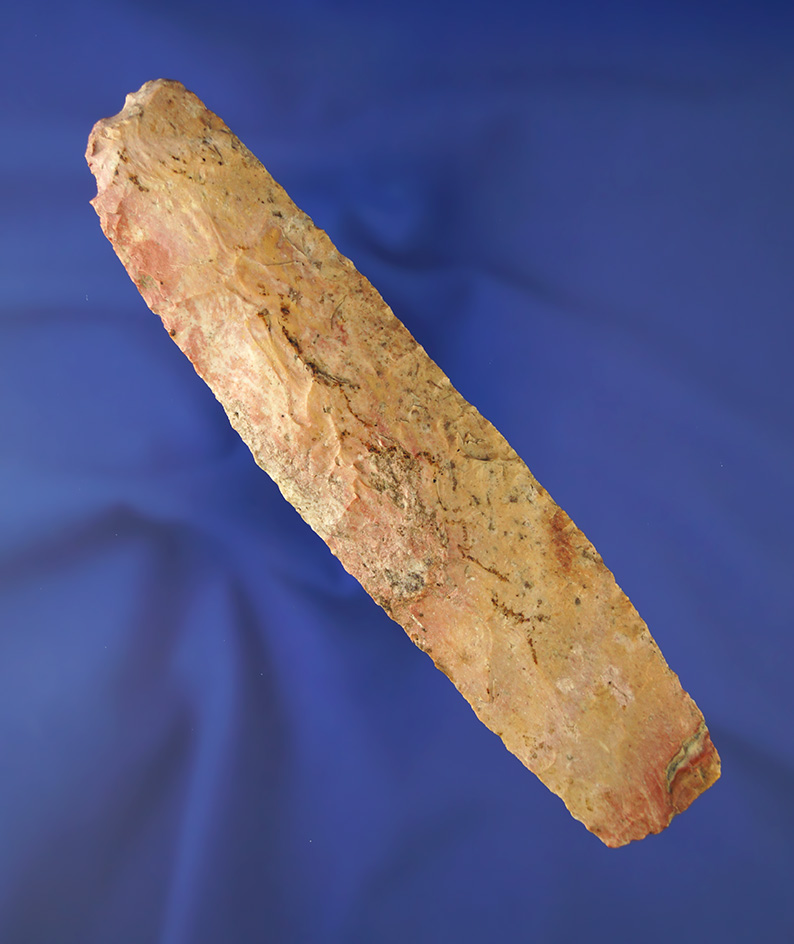 5 7/8" Square Knife - Audrain Co., Missouri. Ex. Tom Hartline, Rick Koenig. Motley COA.