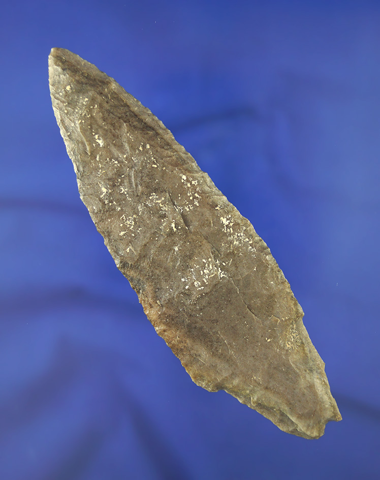 Large 5 11/16" Stemmed Knife found in Texas  Ex. Von Hilliard, Jerry Dickey collections.