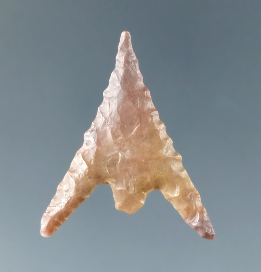 Ex. Museum! 1" Brown Jasper Gunther in excellent condition, found in Oregon. Ex. Charles Shewey.