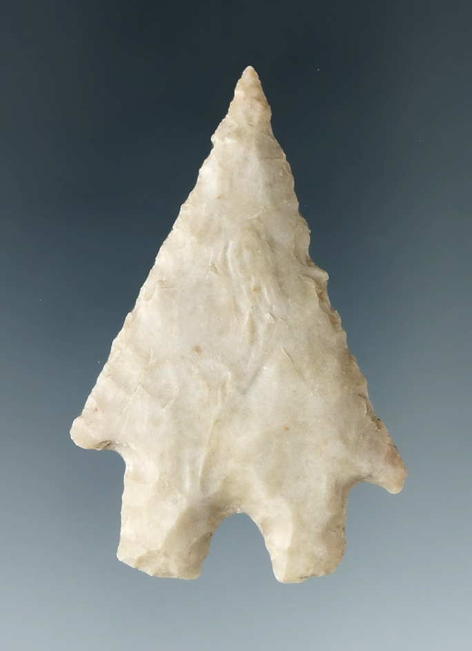 Ex. Museum! Classic style 2 3/16" Montel point found in Texas.