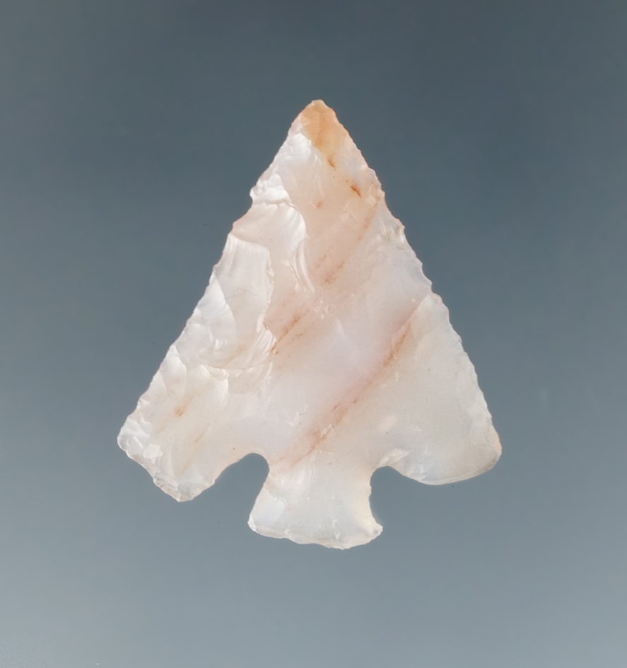 1" Eastgate made from highly translucent and beautifully colored Agate, Columbia River.