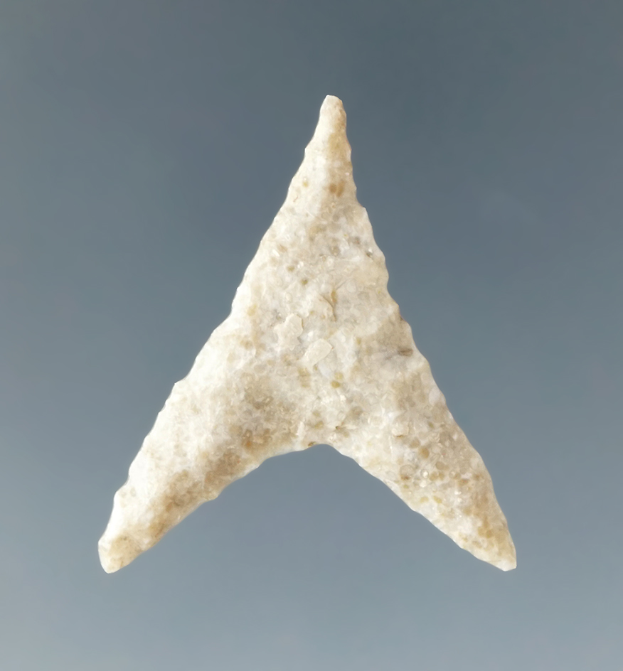 Nicely styled 1 1/16" Starr point found in Texas.