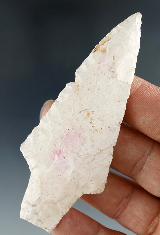 3 1/2" Dickson made from Burlington Chert found in Missouri.