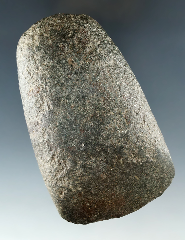4 1/16" Hardstone Celt that is nicely patinated found in Ohio.