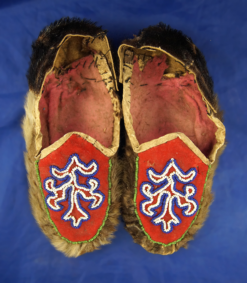 Pair of Childs Eskimo Moccasins.